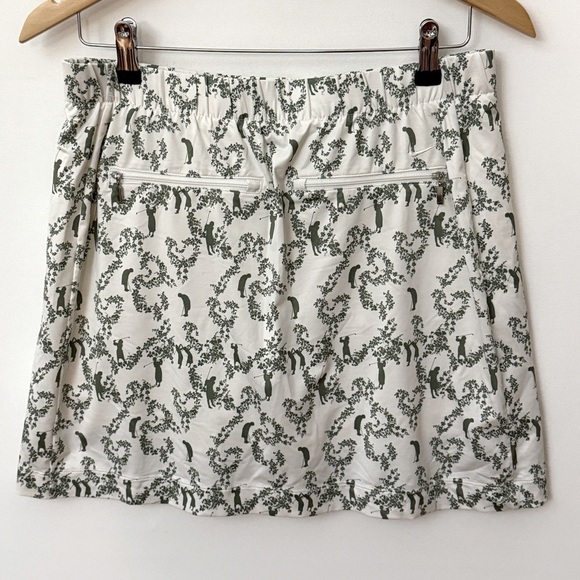 Nike Golf Lady Golfers All-Over Pattern Skort Medium - Picture 6 of 8